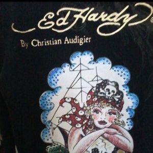 Ed Hardy NWOT Sweatjacket